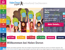 Tablet Screenshot of helendoron.ch