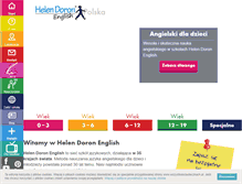 Tablet Screenshot of helendoron.pl