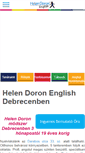 Mobile Screenshot of debrecen.helendoron.hu