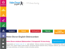 Tablet Screenshot of debrecen.helendoron.hu