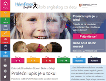 Tablet Screenshot of helendoron.rs